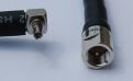 CRC9 (Huawei) Plug-Male Right Angle to FME Plug-Male