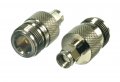 N Jack-Female to Reverse Polarity SMA (RP-SMA) Plug-Male Coaxial Adapter