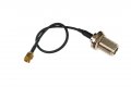 CA100 Pigtail Antenna Cable, N Jack-Female Bulkhead to RP-SMA Plug-Male, 8 Inch (20.32 cm)