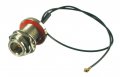 CA137 Pigtail Antenna Cable, N-Female Bulkhead to UFL, 8 Inch (20.3 cm)