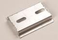 DIN Rail 2 Inch Section Aluminum Slotted