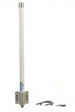 Omni-directional 2.4 GHz WiFi Antenna with 7 Degrees Uptilt, 8dBi, Mast Mount 