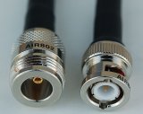 CA195 Black Antenna Cable, N Jack-Female to BNC Plug-Male, 4 Feet (1.22 m) 