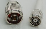 CA195 White Antenna Cable, N Plug-Male to RP-TNC Plug-Male, 4 Feet (1.22 m)