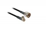 CA240 Antenna Cable, N Plug-Male to QMA Plug-Male Right Angle, 15 Feet (4.57 m) 