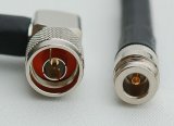 CA400 Antenna Cable, N Plug-Male Right Angle to N Jack-Female, 4 Feet (1.22 m)