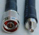 CA400 Antenna Cable, N Plug-Male to RP-SMA Jack-Female, 70 Feet (21.34 m) 