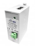  DC - DC Converter, 24-48 vdc Input, 802.3af/at, Output 56vdc 70 to 90 Watt, DIN Rail Mount, MADE IN USA