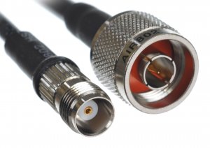 CA400 Antenna Cable, N Plug-Male to TNC Jack-Female, 3 Feet (91.4 cm)