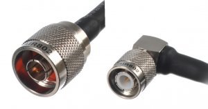 CA240 Antenna Cable, N Plug-Male to TNC Plug-Male Right Angle, 4 Feet (1.22 m)