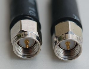 CA195 Black Antenna Cable, SMA Plug-Male to SMA Plug-Male, 5 Feet (1.52 m) 