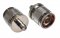 N Plug-Male to SMA Jack-Female Inter-Series Coaxial Adapter