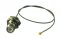 CA137 Pigtail Antenna Cable, RP-TNC Jack-Female Bulkhead to UFL, 4 Inch (10.1 cm)