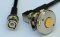 CA195 Black Antenna Cable, BNC Plug-Male to NMO Right Angle Jack-Female, 15 Feet (4.57 m)  