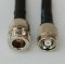 CA400FLEX Black Antenna Cable, N Jack-Female to RP-TNC Plug-Male, 85 Feet (25.91 m) 