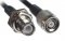 CA195 Black Antenna Cable, RP-TNC Plug-Male to RP-TNC Jack-Female Bulkhead, 3 Feet (91.44 cm)