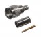 Mini UHF Plug-Male Crimp Connector for Cable Types: AIR802 CA195, CA195FLEX, RG58/141/142, Times Microwave's LMR195, Belden 8240/8219