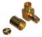 SMA Plug-Male Right Angle Connector for Cable Types: RG8, AIR802 CA400, Times Microwave's LMR400, Belden 9913, Belden 7810