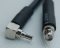 CA195 Black Antenna Cable, CRC9 (Huawei) Right Angle Plug-Male to SMA Jack-Female, 5 Feet (1.52 m)